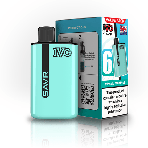 IVG SAVR 3000 Disposable Vape Box of 5 - Topvapewholesale