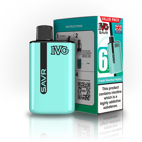IVG SAVR 3000 Disposable Vape Box of 5 - Topvapewholesale