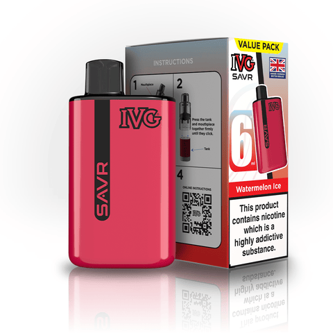 IVG SAVR 3000 Disposable Vape Box of 5 - Topvapewholesale