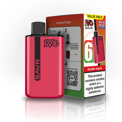 IVG SAVR 3000 Disposable Vape Box of 5 - Topvapewholesale