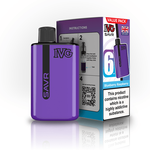 IVG SAVR 3000 Disposable Vape Box of 5 - Topvapewholesale