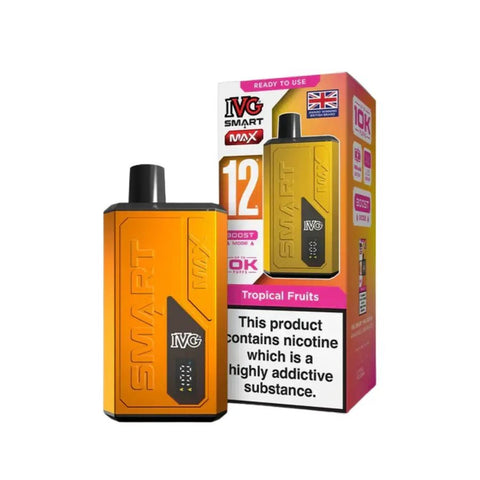 IVG Smart Max 10k Prefilled Pod Vape Kit Box of 5 - Topvapewholesale