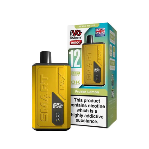 IVG Smart Max 10k Prefilled Pod Vape Kit Box of 5 - Topvapewholesale