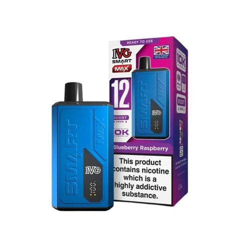 IVG Smart Max 10k Prefilled Pod Vape Kit Box of 5 - Topvapewholesale