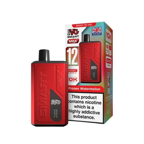 IVG Smart Max 10k Prefilled Pod Vape Kit Box of 5 - Topvapewholesale