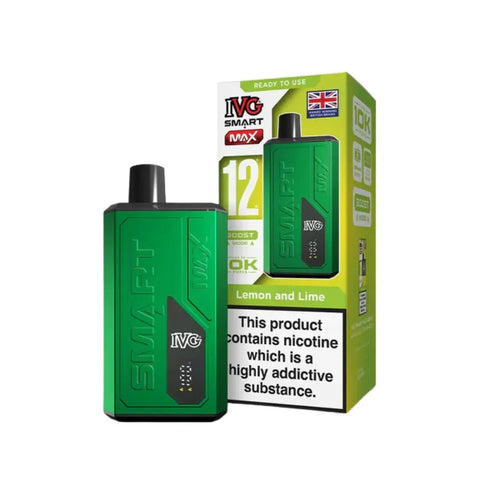 IVG Smart Max 10k Prefilled Pod Vape Kit Box of 5 - Topvapewholesale
