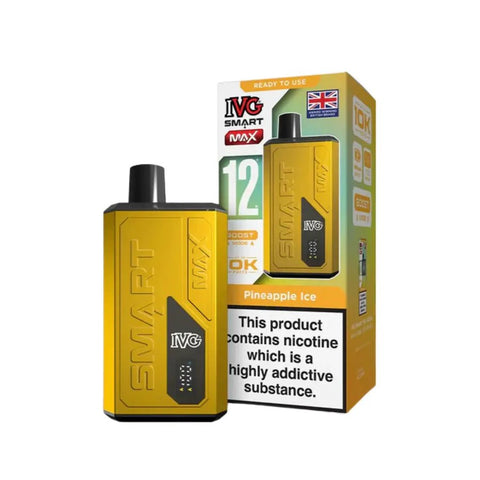 IVG Smart Max 10k Prefilled Pod Vape Kit Box of 5 - Topvapewholesale