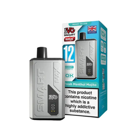 IVG Smart Max 10k Prefilled Pod Vape Kit Box of 5 - Topvapewholesale