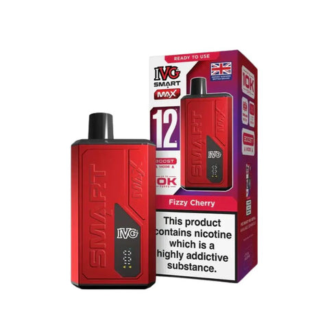 IVG Smart Max 10k Prefilled Pod Vape Kit Box of 5 - Topvapewholesale