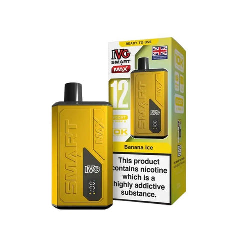 IVG Smart Max 10k Prefilled Pod Vape Kit Box of 5 - Topvapewholesale