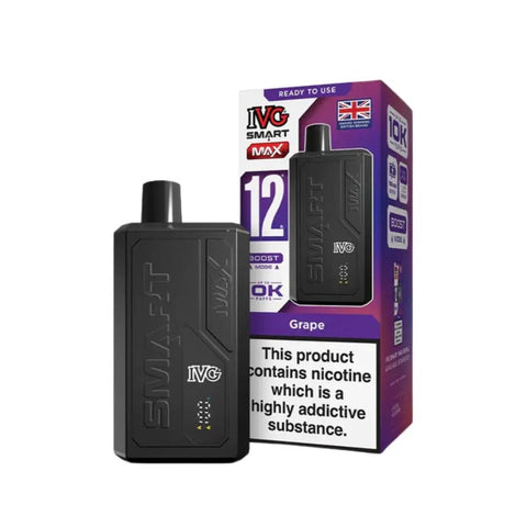 IVG Smart Max 10k Prefilled Pod Vape Kit Box of 5 - Topvapewholesale