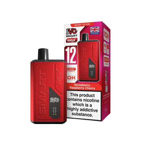 IVG Smart Max 10k Prefilled Pod Vape Kit Box of 5 - Topvapewholesale