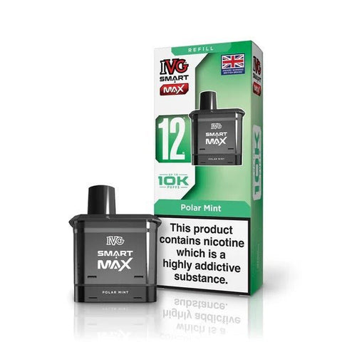 IVG Smart Max 10k Prefilled Refill Pods Pack of 5 - Topvapewholesale