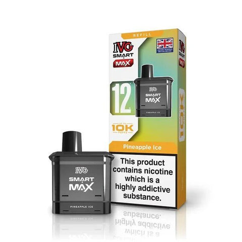 IVG Smart Max 10k Prefilled Refill Pods Pack of 5 - Topvapewholesale