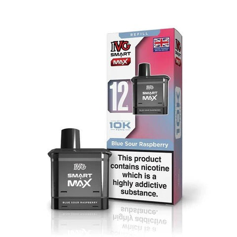 IVG Smart Max 10k Prefilled Refill Pods Pack of 5 - Topvapewholesale