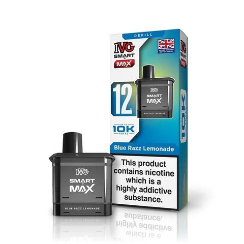 IVG Smart Max 10k Prefilled Refill Pods Pack of 5 - Topvapewholesale