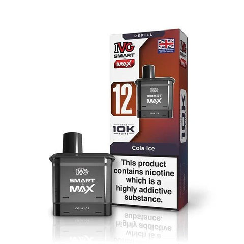 IVG Smart Max 10k Prefilled Refill Pods Pack of 5 - Topvapewholesale
