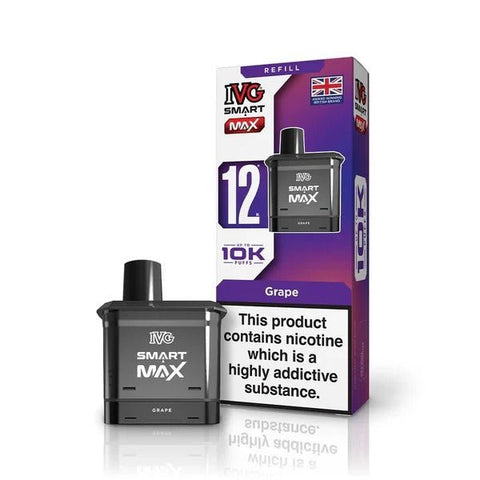 IVG Smart Max 10k Prefilled Refill Pods Pack of 5 - Topvapewholesale