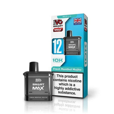 IVG Smart Max 10k Prefilled Refill Pods Pack of 5 - Topvapewholesale