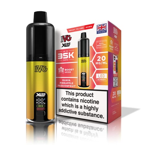 IVG XL 35K Prefilled Pod Vape Kit Box of 5 - Topvapewholesale