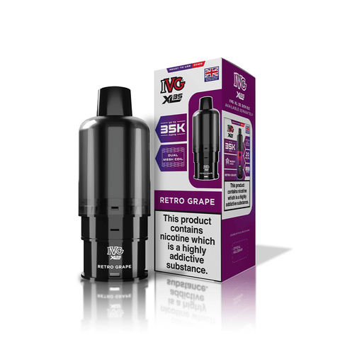 IVG XL 35K Prefilled Pods Box of 5 - Topvapewholesale
