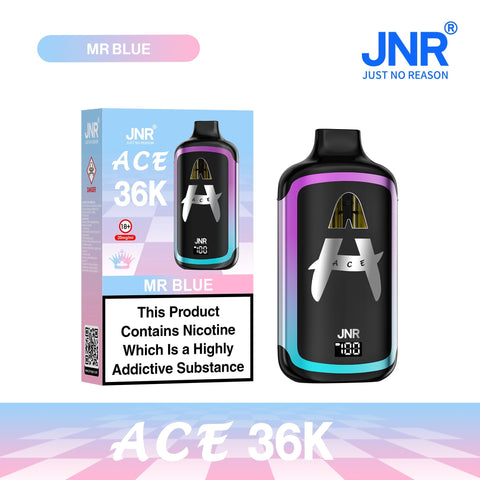 JNR ACE 36k Prefilled Vape Kit Pack of 5 - Topvapewholesale