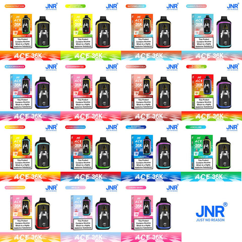JNR ACE 36k Prefilled Vape Kit Pack of 5 - Topvapewholesale