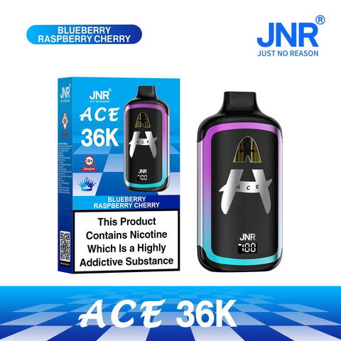 JNR ACE 36k Prefilled Vape Kit Pack of 5 - Topvapewholesale