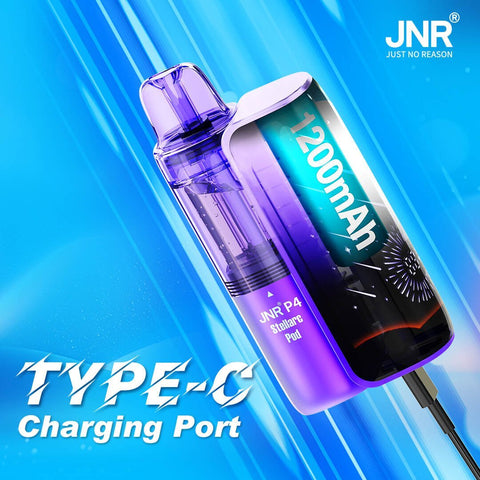 JNR P4 Stellarc 100K Refillable Vape Kit Pack of 3 - Topvapewholesale