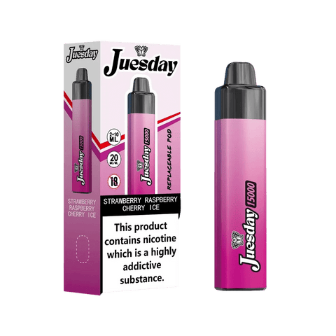 Juesday 15k Prefilled Vape Kit Box of 10 - Topvapewholesale