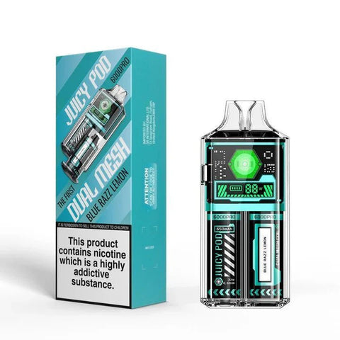 Juicy Pod Good Pro 6000 Puffs Disposable Vape - Box of 5 - Topvapewholesale