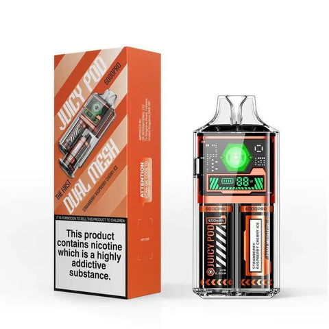 Juicy Pod Good Pro 6000 Puffs Disposable Vape - Box of 5 - Topvapewholesale