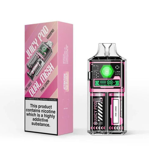 Juicy Pod Good Pro 6000 Puffs Disposable Vape - Box of 5 - Topvapewholesale