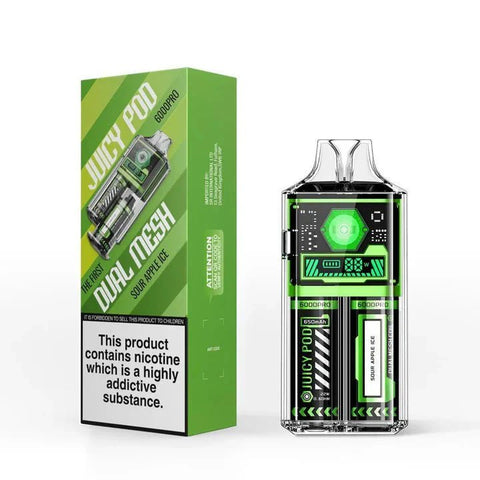 Juicy Pod Good Pro 6000 Puffs Disposable Vape - Box of 5 - Topvapewholesale