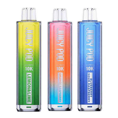 Juicy Pod Novamax 10k Prefilled Pod Vape Kit Pack of 5– Top Vape Wholesale