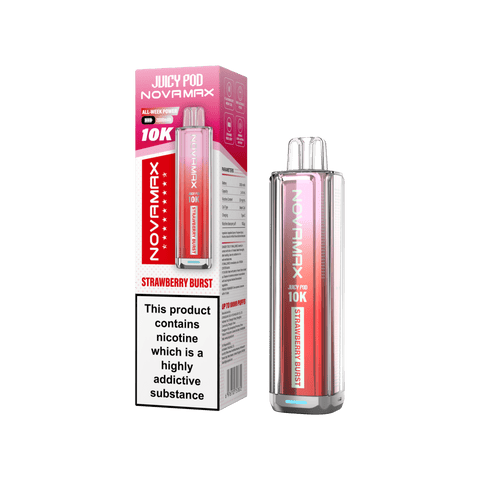 Juicy Pod Novamax 10k Prefilled Pod Vape Kit Pack of 5 - Topvapewholesale