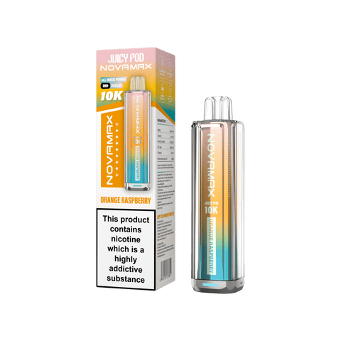 Juicy Pod Novamax 10k Prefilled Pod Vape Kit Pack of 5 - Topvapewholesale