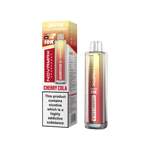 Juicy Pod Novamax 10k Prefilled Pod Vape Kit Pack of 5 - Topvapewholesale