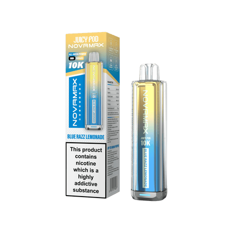 Juicy Pod Novamax 10k Prefilled Pod Vape Kit Pack of 5 - Topvapewholesale