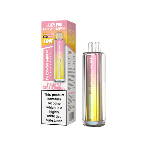 Juicy Pod Novamax 10k Prefilled Pod Vape Kit Pack of 5 - Topvapewholesale
