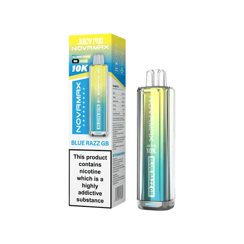 Juicy Pod Novamax 10k Prefilled Pod Vape Kit Pack of 5 - Topvapewholesale