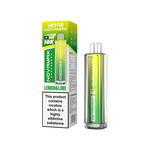 Juicy Pod Novamax 10k Prefilled Pod Vape Kit Pack of 5 - Topvapewholesale