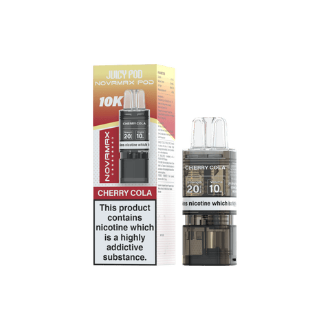 Juicy Pod Novamax 10k Replacement Pods - 10 pack - Topvapewholesale