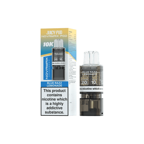 Juicy Pod Novamax 10k Replacement Pods - 10 pack - Topvapewholesale