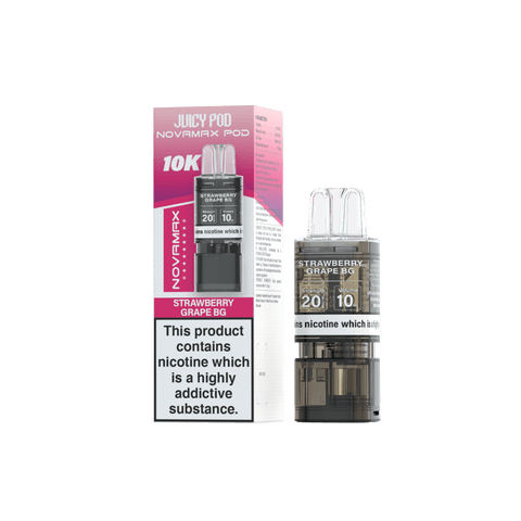 Juicy Pod Novamax 10k Replacement Pods - 10 pack - Topvapewholesale