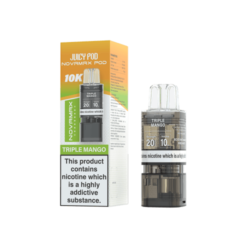 Juicy Pod Novamax 10k Replacement Pods - 10 pack - Topvapewholesale