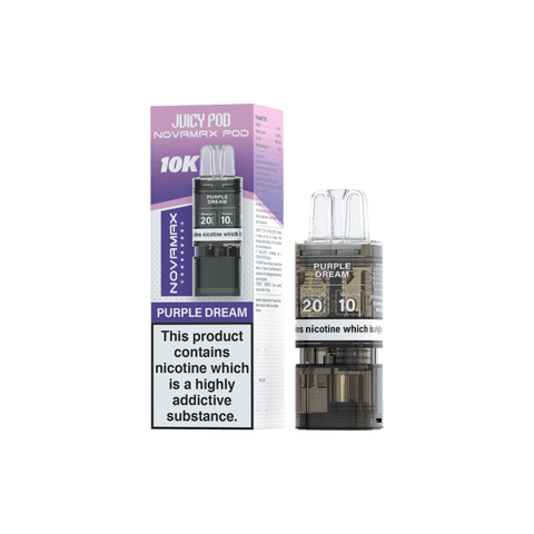 Juicy Pod Novamax 10k Replacement Pods - 10 pack - Topvapewholesale