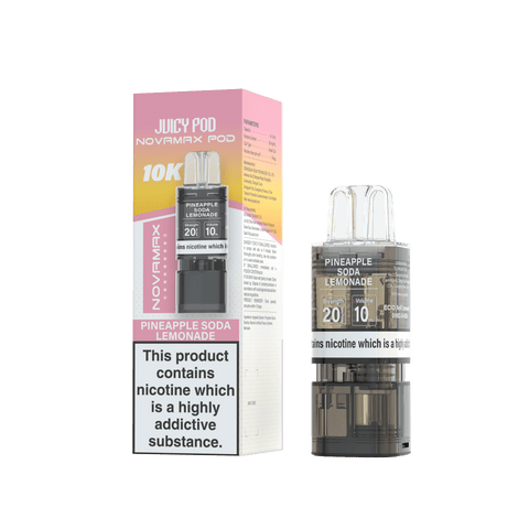 Juicy Pod Novamax 10k Replacement Pods - 10 pack - Topvapewholesale