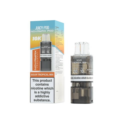 Juicy Pod Novamax 10k Replacement Pods - 10 pack - Topvapewholesale