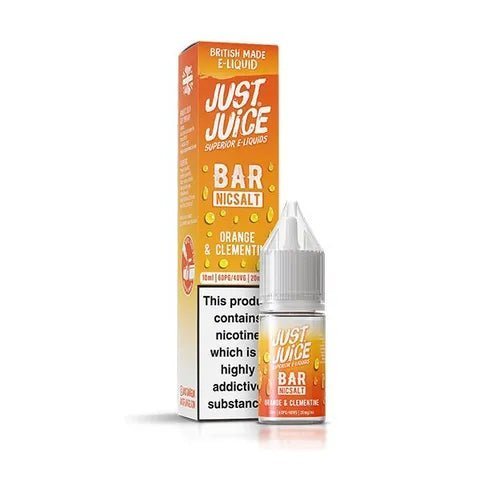 Just Juice Bar Nic Salt 10ml E - Liquid Box of 10 - Topvapewholesale